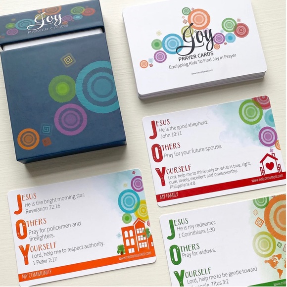 JOY PRAYER CARDS FOR KIDS - Picture 2 of 3
